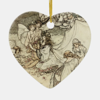 A Midsummer Night's Dream Fairy Heart Ornament