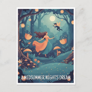 A Midsummer Night's Dream Shakespeare Postcard