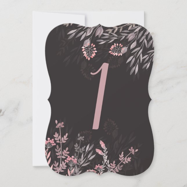 A Midsummer Night's Dream Table 1 Double Sided Invitation (Front)