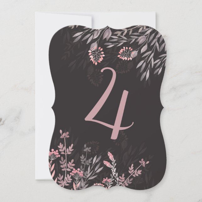 A Midsummer Night's Dream Table 4 Double Sided Invitation (Front)