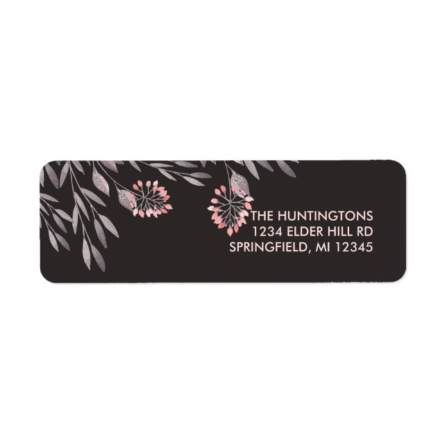 A Midsummer Night's Dream Wedding Label (Front)