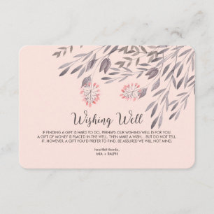 A Midsummer Night's Dream Wishing Well Enclosure Card