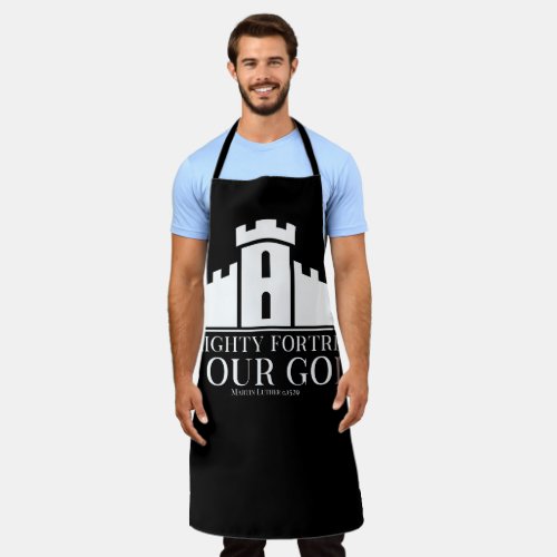 A Mighty Fortress Is Our God Apron