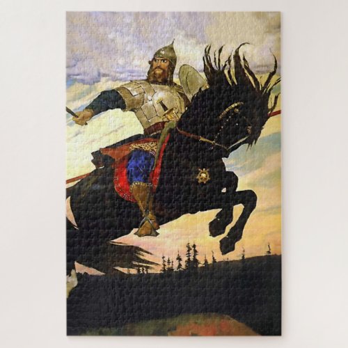 A Mighty Leap by Victor Vasnetsov Jigsaw Puzzle