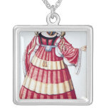 A Milanese Lady Silver Plated Necklace at Zazzle