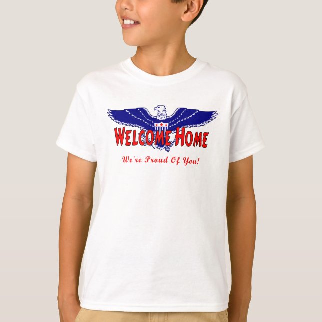 A Military Welcome Home T-Shirt (Front)