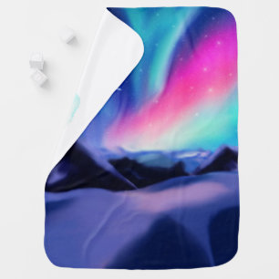 A Million Aurora Dreams Baby Blanket