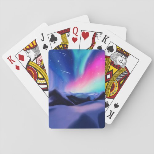 A Million Aurora Dreams Playing Cards