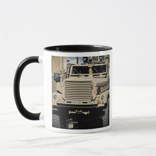 A mine_resistant ambush_protected vehicle mug