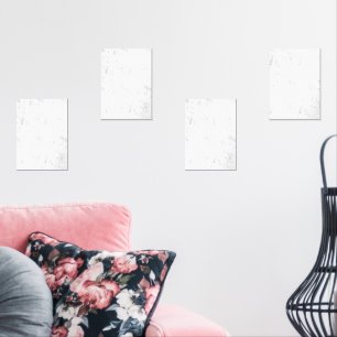 A minimalist white line art sketch depicts a simpl wall art sets