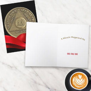 A Miracle Happened On CUSTOM DATE AA on Coin Card