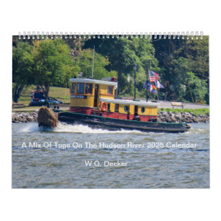 A Mix of Tug 2025 Calendar