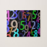 A Mixture of Colorful Numbers Pattern Jigsaw Puzzle<br><div class="desc">Numbers jigsaw. A Tricky Jigsaw of a Pattern made up from a Mixture of Colorful Numbers.</div>