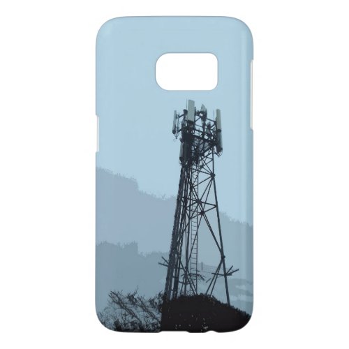 A Mobile Phone Mast Landscape Samsung Galaxy S7 Case