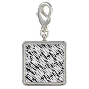 A Modern Abstract Energetic Line Art  Charm