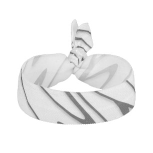 A Modern Abstract Energetic Line Art  Elastic Hair Tie