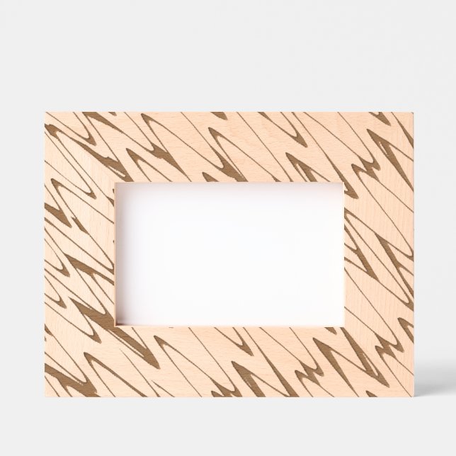 A Modern Abstract Energetic Line Art  Engraved Frames (Front)