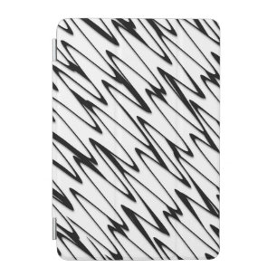 A Modern Abstract Energetic Line Art iPad Mini Cover