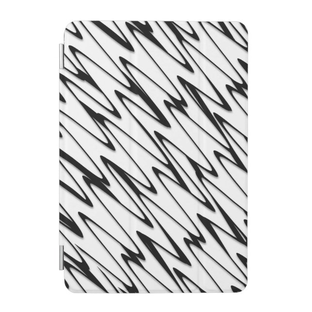 A Modern Abstract Energetic Line Art  iPad Mini Cover (Front)