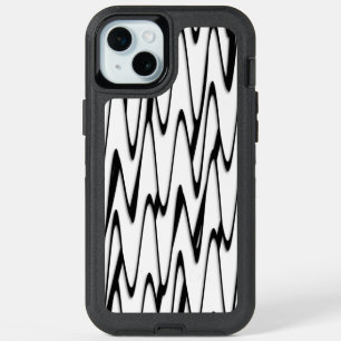 A Modern Abstract Energetic Line Art  iPhone 15 Plus Case