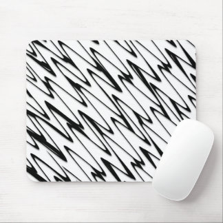 A Modern Abstract Energetic Line Art  Mouse Pad