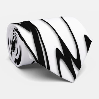A Modern Abstract Energetic Line Art Neck Tie