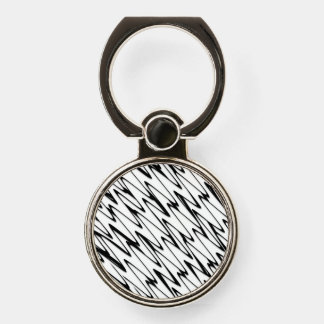 A Modern Abstract Energetic Line Art  Phone Ring Stand