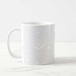 A modern design featuring a sleek combination of w coffee mug