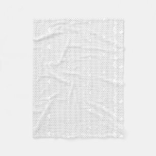 A modern design featuring a sleek combination of w fleece blanket