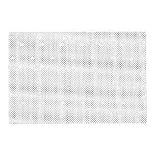 A modern design featuring a sleek combination of w placemat