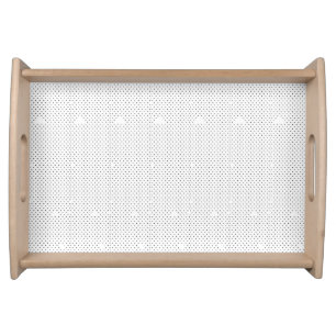 A modern design featuring a sleek combination of w serving tray