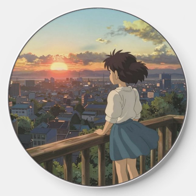 A modern design wireless charger  (Front)