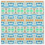A modern multicolor classic fabric print pattern 