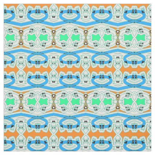 A modern multicolor classic fabric print pattern 