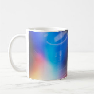 A modern turntable to play music on audio disc. Hi Coffee Mug