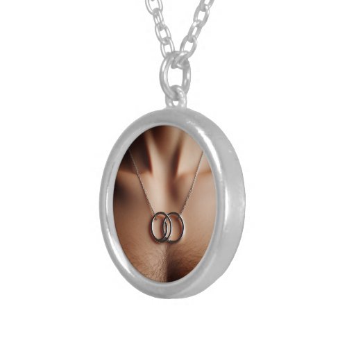 A Modern Twist on Classic Elegance Silver Plated Necklace