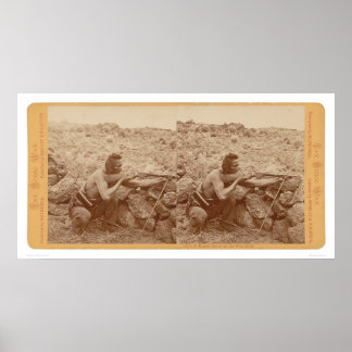 A Modoc Brave on the Warpath (1172) Poster