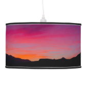 A Mojave Sunset x 2 Hanging Lamp (Left)