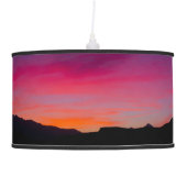 A Mojave Sunset x 2 Hanging Lamp (Right)