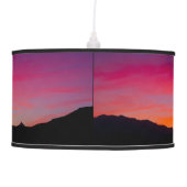 A Mojave Sunset x 2 Hanging Lamp (Front)