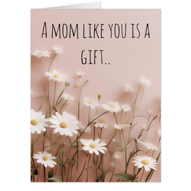A mom like you is a gift card (Front)