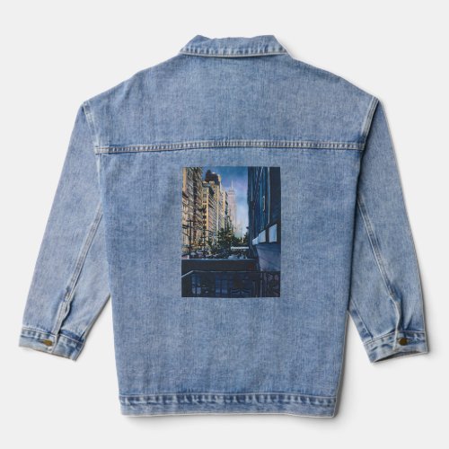 A Moment Hush in the City Limits Denim Jacket