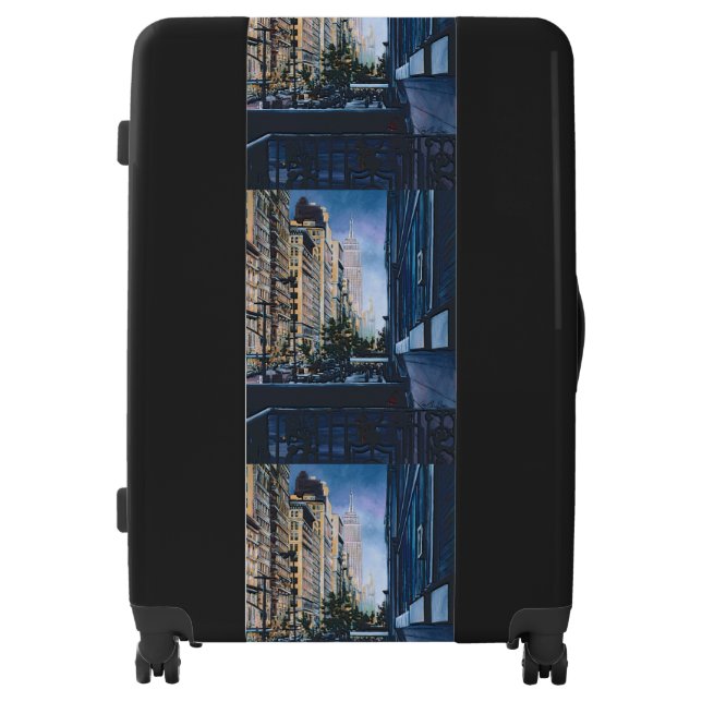 A Moment Hush in the City Limits Luggage (Front)