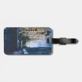 A Moment Hush in the City Limits Luggage Tag (Back Horizontal)