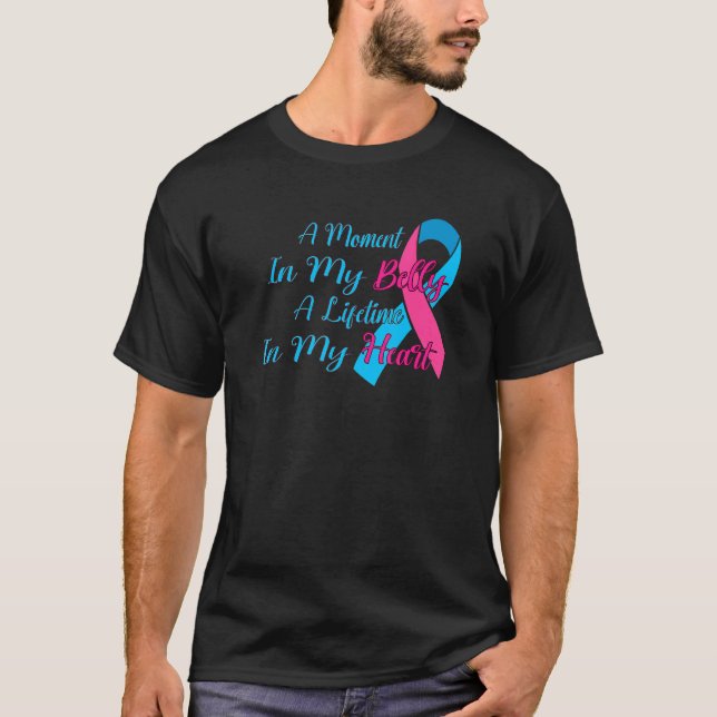A Moment In My Belly A Lifetime In My Heart SIDS A T-Shirt (Front)