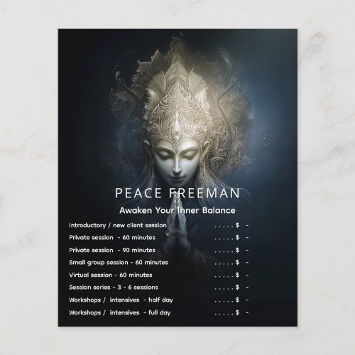 A Moment of Grace | Meditation Art Flyer