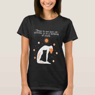 A Moment of Light Through Nature-Inspired Yoga T-Shirt