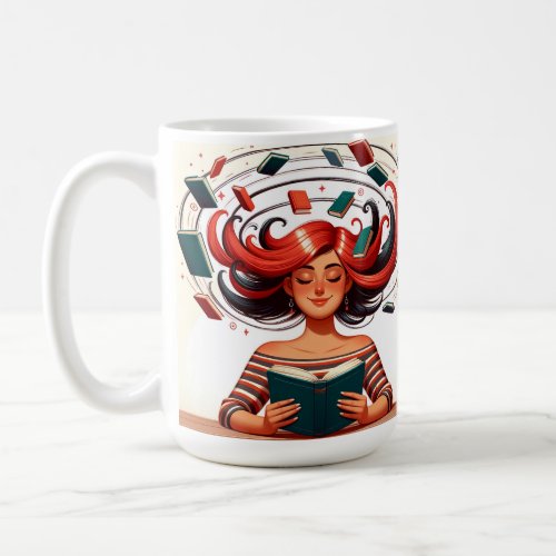 A Moment of Literary Bliss Coffee Mug