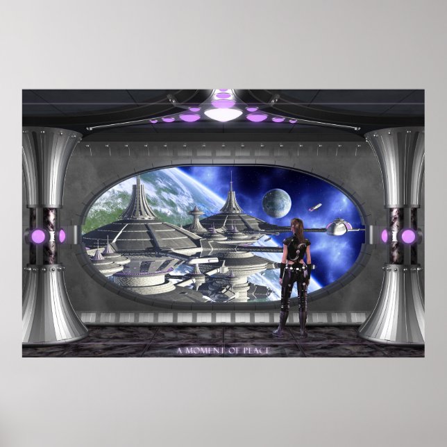 A Moment Of Peace Poster (Front)