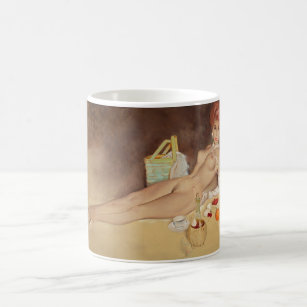 Vintage Pin Up Girl Art Personalised Printed Mug Coffee Tea Drinks Cup Gift